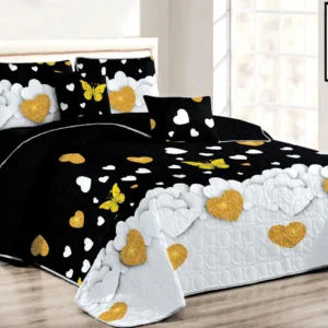 Thin 3 PCS BedSpread - King