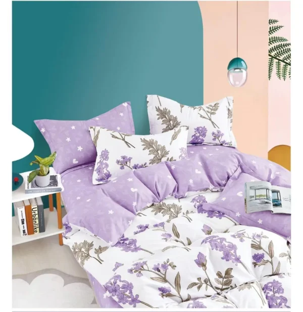 Leon 9 PCS Comforter Set 100% Cotton - Super King
