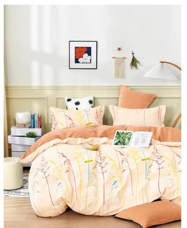 Leon 9 PCS Comforter Set 100% Cotton - Super King