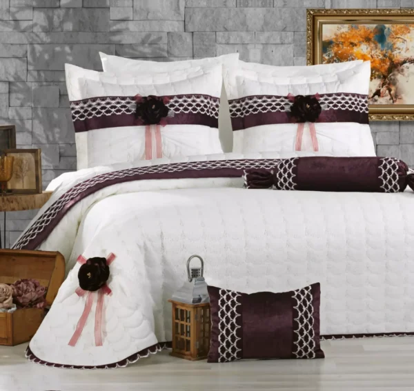 Wedding BedSpread 12 PCS Set - Super King