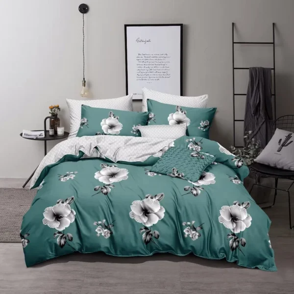 Leon 8 PCS Soft Comforter Set - Super King