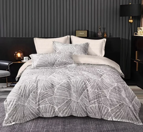 Leon 8 PCS Soft Comforter Set - Super King
