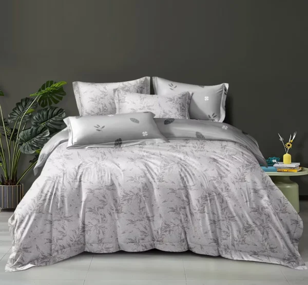 Leon 8 PCS Soft Comforter Set - Super King
