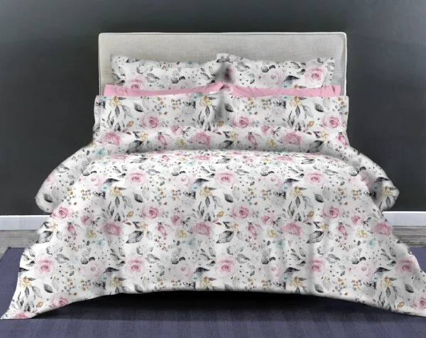 Leon 4 PCS Comforter Set - Super King